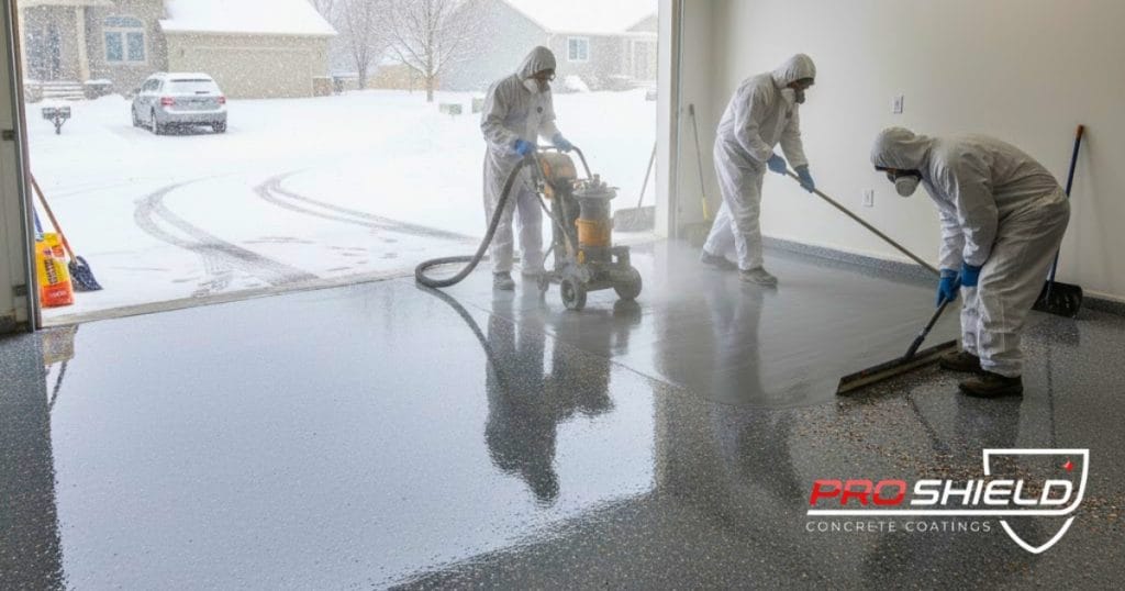 Strong Garage Floors for Buffalo Winters