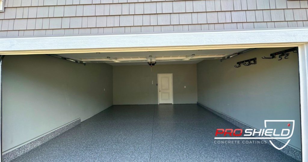 Smart Residential Epoxy Garage Floor in New York
